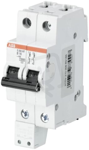 Jistič 2P S202MT-C40H10 drážní aplikace 40A char. C ABB 2CDV272006R0404