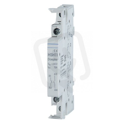 Pomocný kontakt HSH 11 pro HS20 (4p)/HS25/HS40/HS63 1 sp, 1 rozp DOEPKE 09980497