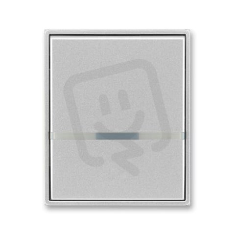 Kryt vypínače s průzorem 3558E-A00653 08 titanová Time ABB