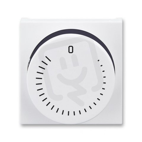 Kryt regulátoru otáček s maticí 3294H-A00130 62 bílá/kouřová černá Levit ABB