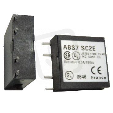 Schneider ABS7SC2E Výměnná výstupní tranzistorová relé 5÷48VDC / 0.5A