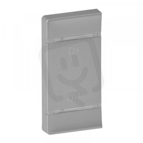 VALENA LIFE KRYT PRO MYHOME_UP SYMBOL ON/OFF LEVÝ 1MOD HLINÍK LEGRAND 755587