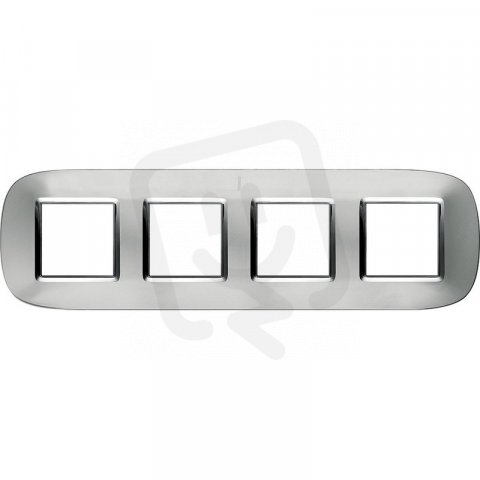 Legrand HB4802/4XC BTAX Rámeček2+2+2+2 AXOLUTE HLIN.