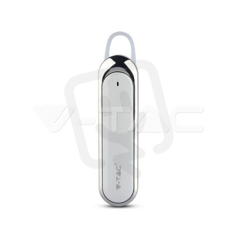 Headset Bluetooth 170mAh White, VT-6800 V-TAC SKU7703