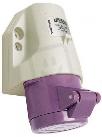 Walther 10116 Nástěnná zásuvka NORVO 16A 2P 42V 10h IP44