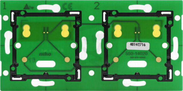 NHC 2násobná vodorovná montážní deska NIKO 550-14020
