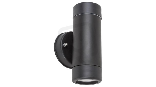 Medina GU10 2X 10W IP44 matná černá RABALUX 8833
