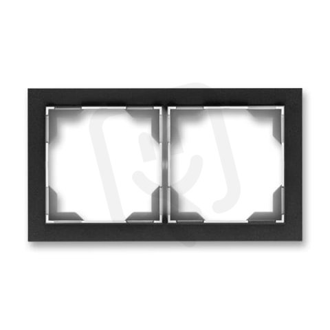 NEO TECH Dvojrámeček onyx ABB 3901M-A00120 37