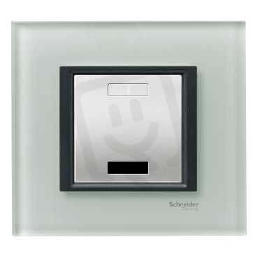 Unica Class Krycí rámeček jednonásobný, Grey glass SCHNEIDER MGU68.002.7C3
