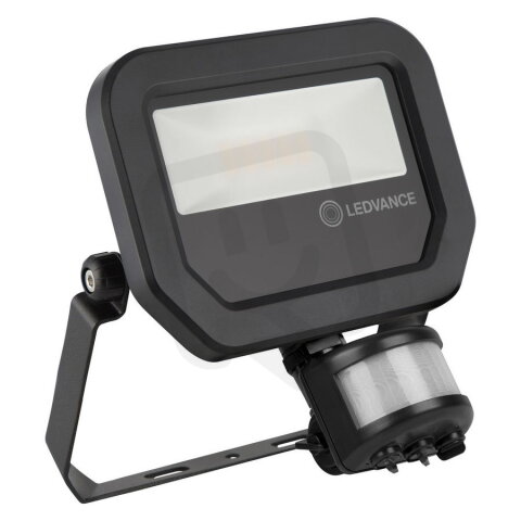 Reflektor LEDVANCE FLOODLIGHT SENSOR 10 W 3000 K SYM 100 S BK