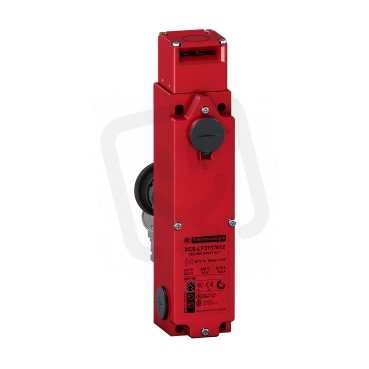 Schneider XCSLF3737613 Bezp.spínač,kov.s jištěním s tlač. a zámkem 12NPT 24V