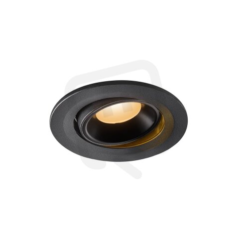 NUMINOS MOVE S, zápustné stropní svítidlo černé 2700 K 40° SLV 1005322