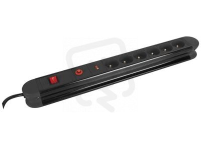 Zásuvková lišta s přepěťovou ochranou FK technics 4814023