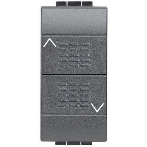 Legrand L4037 BTLV DVOUTLAČÍTKO,BLOKOVÁNÍ,1M