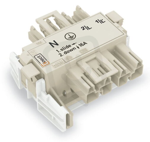 Konektor Linect-T 4pól. Kód. A bílá WAGO 770-6224