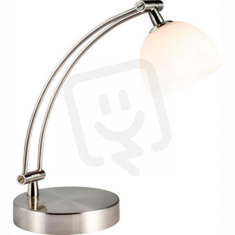 Stolní lampa WHISKY matný nikl 1xG9 33W 230V GLOBO 21910