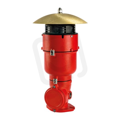 Motorová siréna EX 065 SCT (ATEX EX-D) 240V, ACDC, IP66, 112 dB, červená 62243