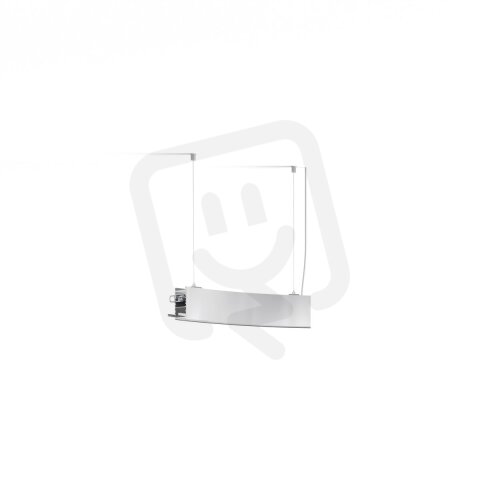 LED Svítidlo Serpent 1/8 R500, dolů, mléčný, 3000K, 10W, stříbrná FPSE058-0130EB