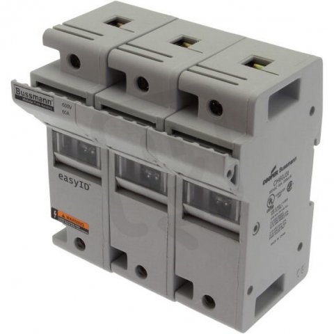 Pojistkový odpojovač Eaton CH60J3I 600V AC / 600V DC, 60A, 3-pól