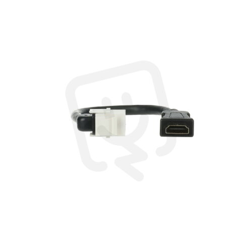 Zásuvka HDMI (keystone s kabelem), bílá, 0229/32-500 ABB 2CKA000230A0495