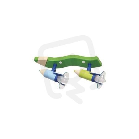 Stropní a nástěnné bodové svítidlo Tužka 2 zelená 2x25W IP20 E14 0720506/05