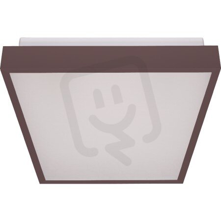 Stropní a nástěnné svítidlo Quatro 270x270 hnědá 60W IP20 E27 922004/06S