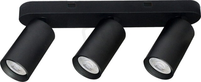 YORLI černá GU10 3x MAX 7W IP20