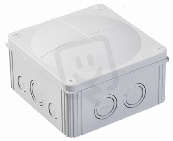 Krabice rozvodná COMBI 1010/5 PP LGY IP66/67 5-pól.svorkovnice WISKA 10060703