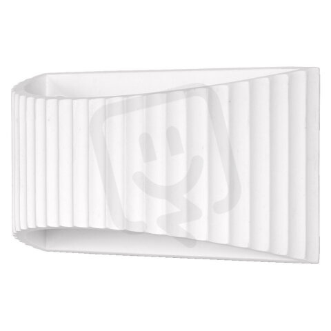 Decor Plaster Band Flat Wall 290 1XE27 White OSRAM 4099854454363
