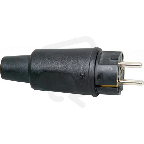 179016059 Rubber grounding-type plug, 2