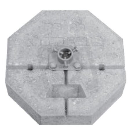 Podstavec betonový stavitelný - trubka PB 20st beton+FeZn TREMIS V532