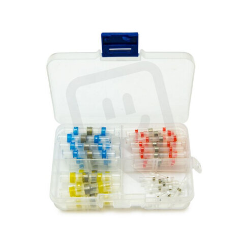 Sada letovacích spojek LS 0,5-6 pro 0,3-6mm2 (10+23+12+5) celkem 50ks LS-SET 50