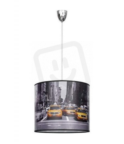 Lustr na lanku NEW YORK I zwis E27 100W