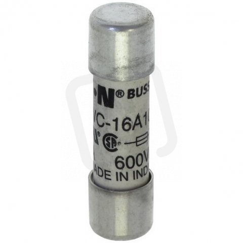 Ultra rychlá válcová pojistka Eaton FWC-16A10F 10x38mm, 600V AC / 700V DC, 16A