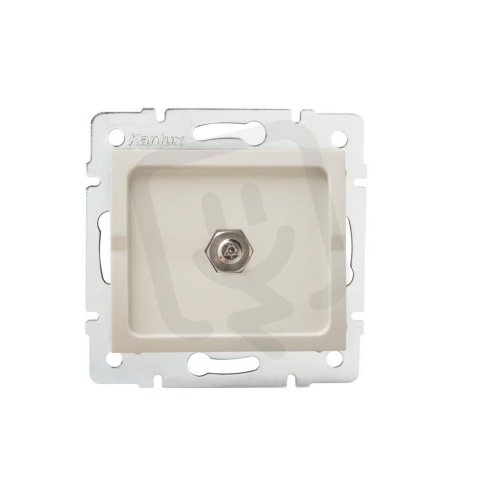 Ekvipotenciální zásuvka LOGI 25175 Kanlux krémová