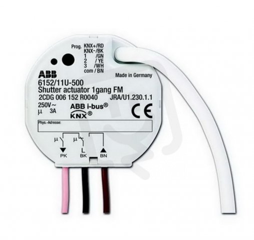 ABB Abb I-Bus Knx 6152-0-0040 Žaluziový akční člen jednonásobný zapuštěný