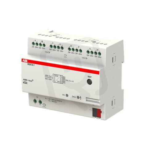 ABB KNX Řadové rozhraní KNX/DALI 8násobné DG/S 8.1 2CDG110025R0011