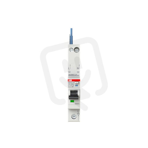 ABB DSE201 M C20 A300 kombinace jistič/chránič 1P+N 1M 10kA 20A 300mA C A
