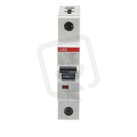 S201M-C2 1 fázový jistič 2 A char. C 10kA ABB 2CDS271001R0024