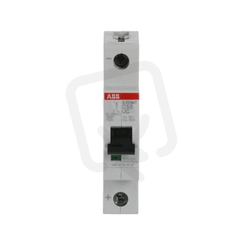 ABB S201MT-C50UC jistič 1F 50 A char. C 10kA 220VDC/253VAC pro kolejová vozidla