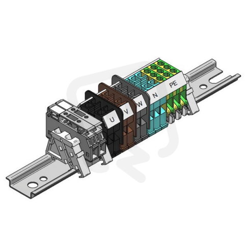 Stožárová výzbroj SV 9.6.5/2 (dva nosiče pojistek) ELEKTRO BEČOV H121425