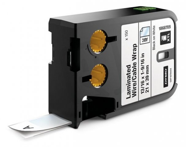 Dymo DYMO XTL 1868705 DYMO XTL ovíjecí kabel. štítky laminované, bílé