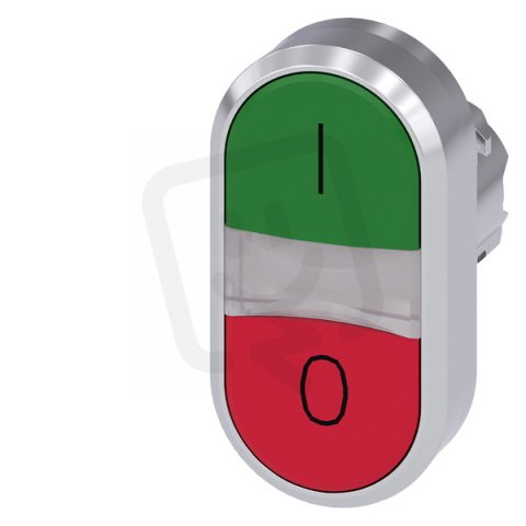 3SU1050-3AB42-0AK0 dvojité tlačítko, 22