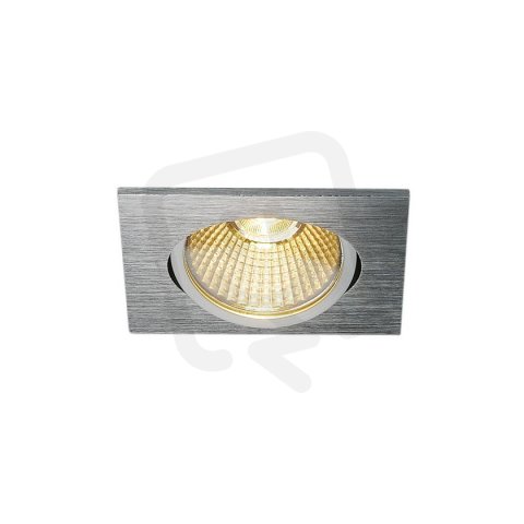 Sada NEW TRIA 68 LED DL SQUARE kartáčovaný hliník 9 W 38° 3000K SLV 114396