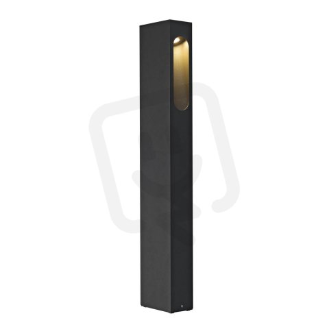 SLOTBOX 70 venkovní stojací lampa LED 3000K IP44 hranatá antracit 12/7/70 4 W