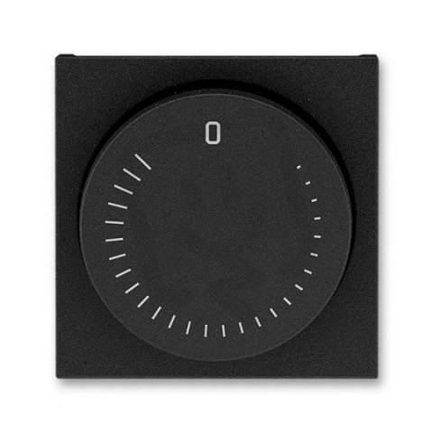 Kryt regulátoru otáček s maticí 3294H-A00130 63 onyx/kouřová černá Levit ABB