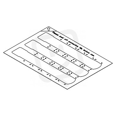 Štítek pro vložení do Prosvětlený USB sp SCHNEIDER HMIZLYRA1
