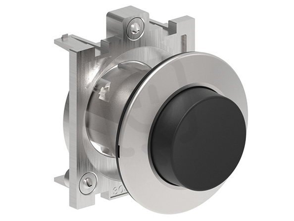 Tlačítkový ovladač, s návratem ?30mm zap