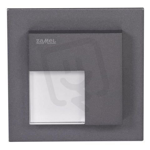 Zamel TYP 07-221-32 Světlo LED TIMO pod omítku 230Vstř IP20 GRAFIT TEPLÁ BÍLÁ