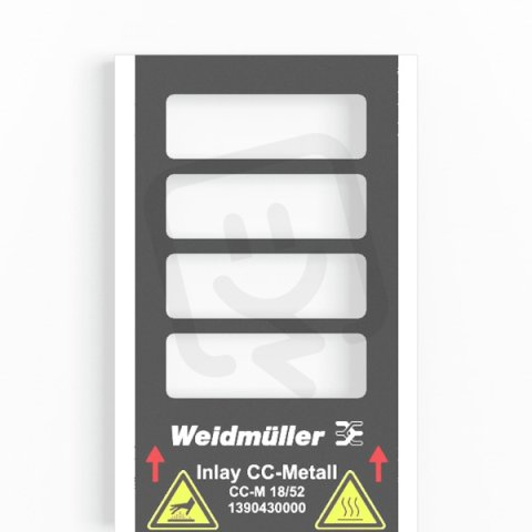 Značení zařízení CC-M 18/52 2X3 ST WEIDMÜLLER 1505350000